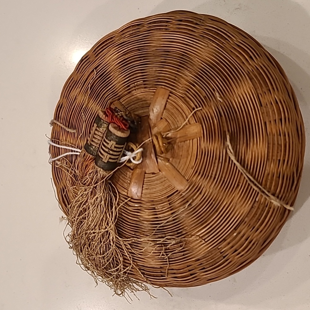 Handwoven Japanese Sewing Basket